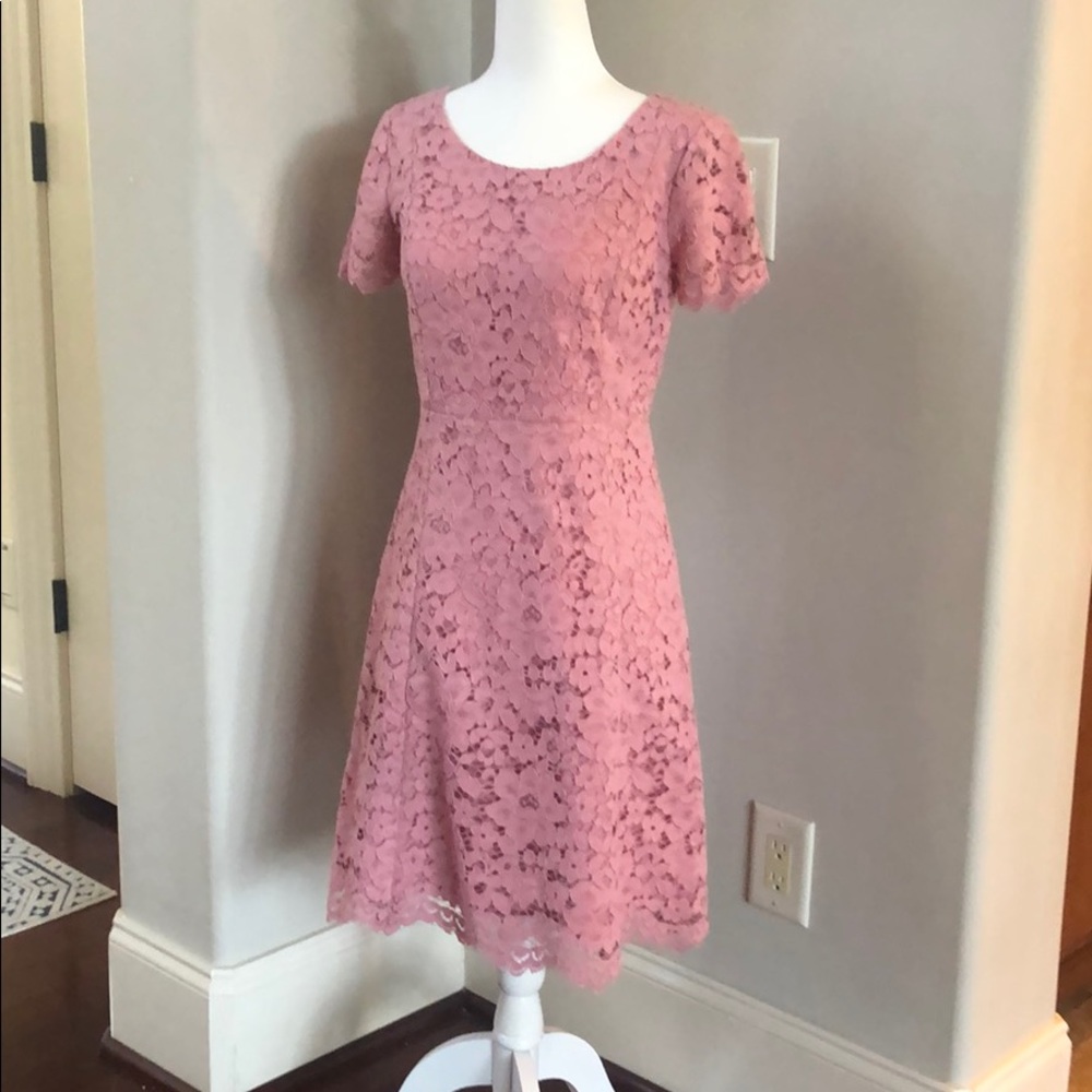 Pretty pink Talbots dress